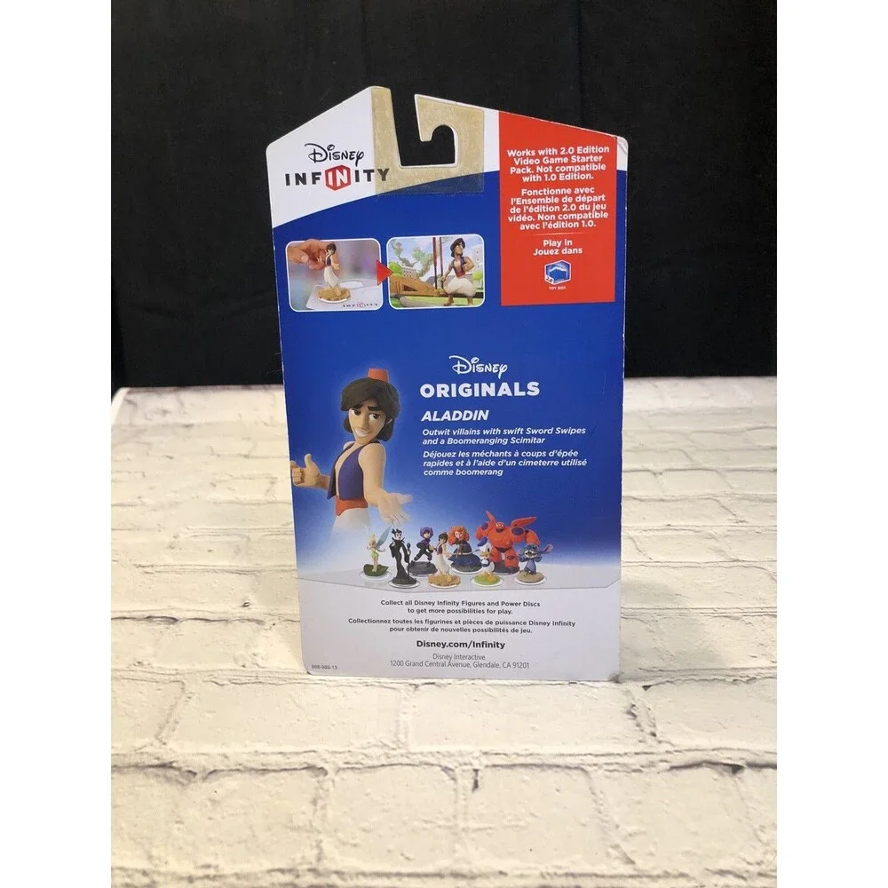 NEW Disney Infinity Originals 2.0 Edition Aladdin Figure PS4 Xbox Video Game